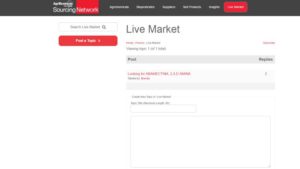 5 Compelling Reasons To Use The Sourcing Network’s New Live Market
