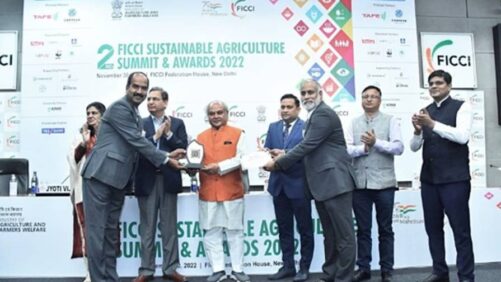 Agrinos India Achieves First Place in ‘Sustainable Agriculture Awards’ 2022