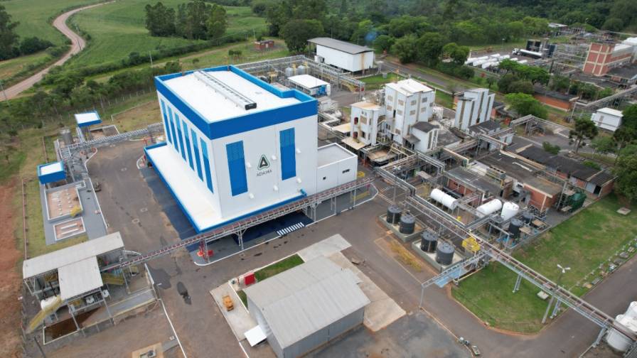 Adama's new plant in Taquari, Brazil, produces key active ingredients (AIs) for the crop protection industry, including Prothioconazole, an important fungicide which protects Brazil’s soybean crops against Asian Soybean Rust.