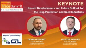 Announcing the Keynote Speakers for the AgriBusiness Global Trade Summit 