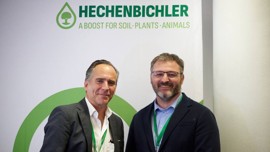 Hechenbichler CEO Hanspeter Hueter and keynote speaker DDr. Martin Grassberger at the 14th AMALGEROL Conference in Innsbruck.